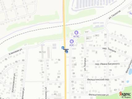 Билборд A в Хмельницком, 6х3  вул. Західно-Обїздна (Геологів) схема