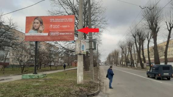 Билборд B в Хмельницком, 6х3  вул. Курчатова, 3 (поворот на Колізей) фото 1