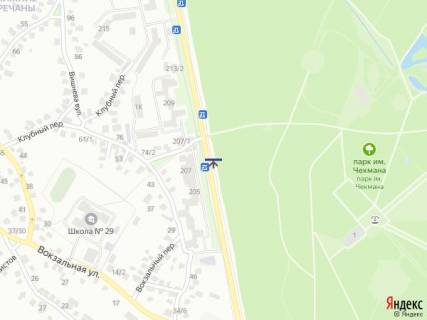 Билборд A в Хмельницком, 6х3  вул.Курчатова (р-н Проскурів) схема