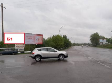 Билборд B в Хмельницком вул. Камянецька. Ружична Вїзд фото 1