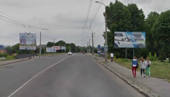Билборд A в Хмельницком, 6х3  Вул. Проскурівського підпілля. Поліклініка МВС фото 1