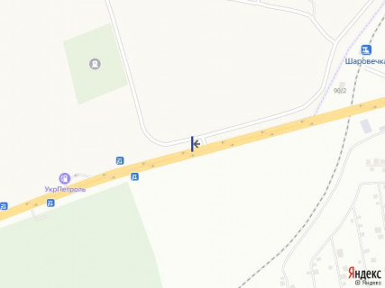Билборд A в Трасах Хмельницька, 6х3  Вїзд в Хм. зі сторони Староконстянтинова схема