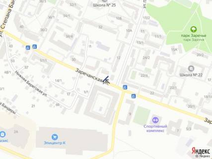 Билборд A в Хмельницком, 6х3  вул. Зарічанська-34(Сільпо) схема
