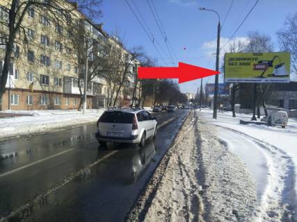 Билборд A в Хмельницком, 6х3  вул. Зарічанська (коледж) фото 1
