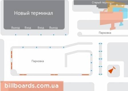 Призма  в Харькове, 3х6  Аэропорт Харьков (въезд аллея) - 163772 схема