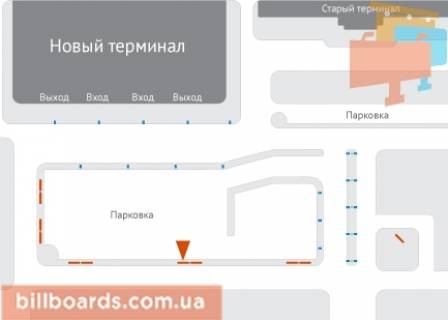 Призма  в Харькове, 3х6  Аэропорт Харьков (радиус нового терминала) - правая - 163783 схема