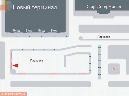 Бэклайт  в Харькове Аэропорт Харьков (радиус нового терминала) - левая фото 1