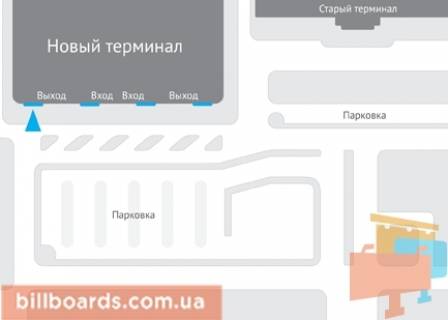 Нестандарт  у Харкові Аеропорт Харків, фасад центрального терміналу Фото 1