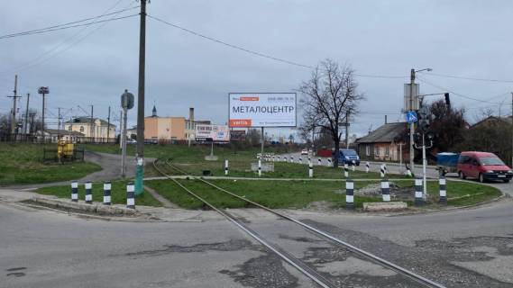 Билборд B в Ковеле, 6х3  вул. Фестивальна  (при виїзді з тунелю) фото 1