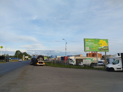 Білборд, Бігборд (Борд)  A у Ковелі, 6x3  вул. Варшавська ( в районі АЗС Укр-Петроль) Фото 1