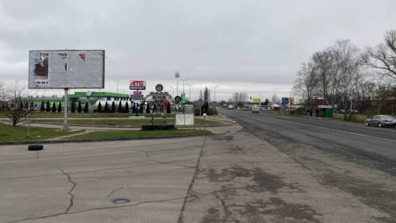 Билборд B в Ковеле, 6х3  вул. Варшавська   (поблизу магазину АТБ) фото 1