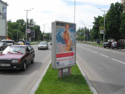 Ситилайт A в Запорожье, 1.2x1.8  ул. Южноукраинская – ул. Мира фото 1
