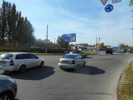 Билборд A в Запорожье вул.Дніпровська - Набережна магістраль (коло), ст.А фото 1
