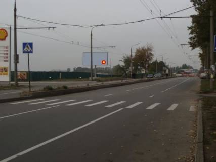 Билборд B в Запорожье вул.Перемоги,93 - маг "Олімпія", АЗС, ст.Б фото 1