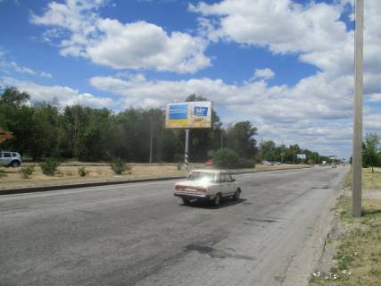 Билборд A в Запорожье, 6x3  Набережная магистраль – г.Сухая Московка, движение в порт фото 1