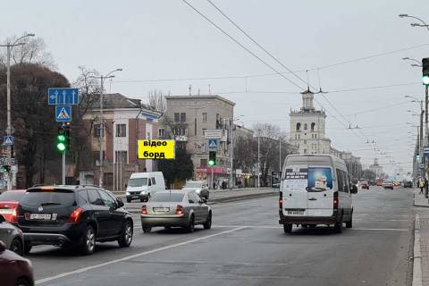 Видеоборд B в Запорожье, 5,76х2,88  пр.Соборний — вул.Фанатська (Добролюбова)-АБВ, ст.Б - 376419 фото 1