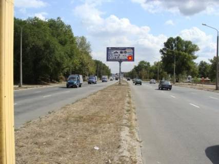 Билборд B в Запорожье Набережна магістраль - вул.Ніжнедніпровська, кафе "Сонечко", рух до вокзалу фото 1
