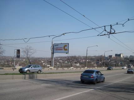 Билборд B в Запорожье пр.Соборний - дамба №3, рух до вокзалу, ст.Б фото 1