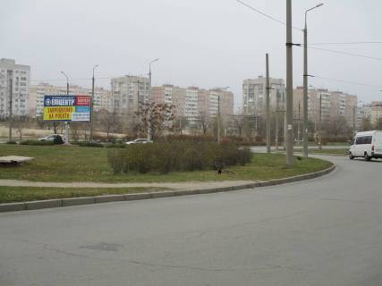 Билборд B в Запорожье вул.В.Українця(Новокузнецька) - вул.Нагнибеди (коло біля супермаркета "Сільпо"), ст.Б фото 1