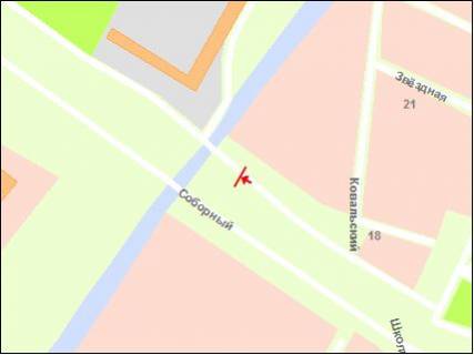 Billboard A in Zaporizhzhya av.Sobornij - damba No2, ruh vid vokzalu, st.A scheme