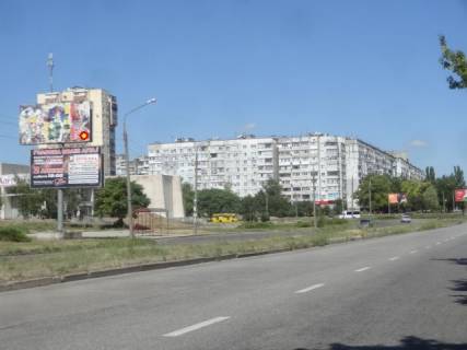 Billboard B in Zaporizhzhya st.Inzenera Preobrazens'kogo, 9, <<sil'po>> , DK Hortickij, st.B, VERH Photo 1