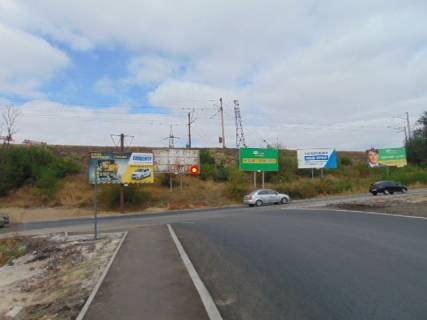 Билборд A в Запорожье вул.Космічна(розподільна смуга), Харків-Сімферополь-Оріхів, виїзд з міста, біля АТБ фото 1