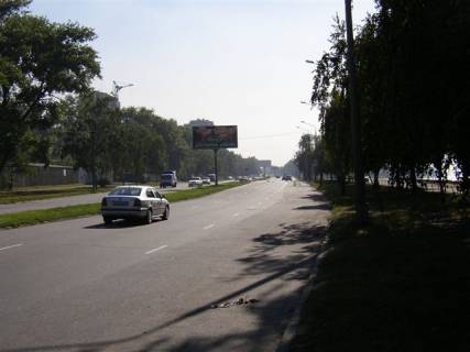 Билборд A в Запорожье, 6x3  Набережная магистраль – пешеходный мост, движение в порт фото 1