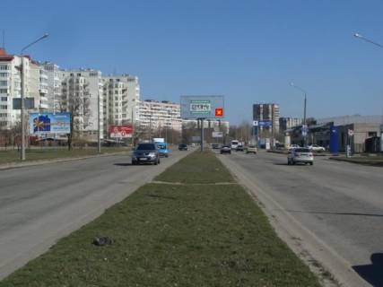 Билборд B в Запорожье Набережна магістраль  – автосалон «Альфа»,АЗС, рух до вокзалу фото 1
