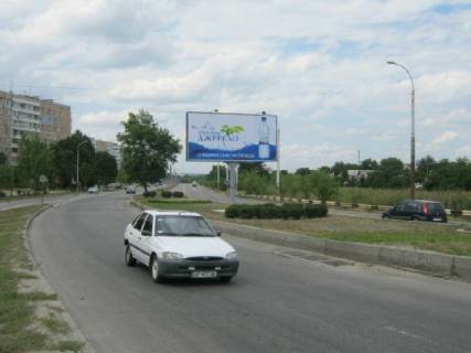 Билборд A в Запорожье, 6x3  ул. Автозаводская – ул. Говорухи, движение от ул. Говорухи фото 1