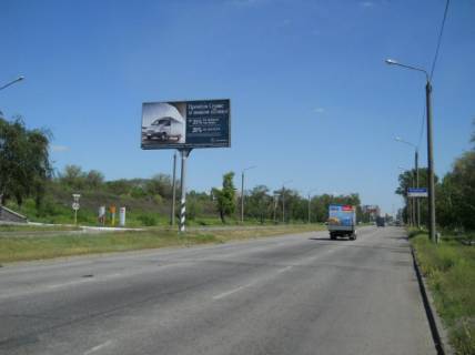 Билборд B в Запорожье, 6x3  Набережная магистраль – Вознесеновский рынок (автомойка «Кристалл»), движение к вокзалу фото 1