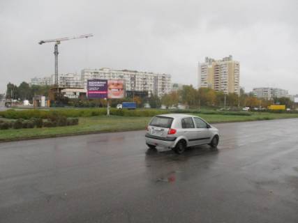 Білборд, Бігборд (Борд)  B у Запоріжжі, 6x3  Набережна магістраль - вул. Українська (коло) , рух до вокзалу Фото 1