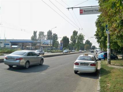 Билборд B в Запорожье, 6x3  ул. Победы – Вознесеновский рынок, АЗС "ТНК", ст.Б фото 1