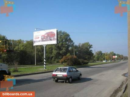 Billboard Р/П in Zaporizhzhya Naberezna magistral' - r.Suha Moskovka , ruh do portu Photo 1