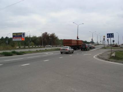 Билборд B в Запорожье тр.Харьків-Сімферополь-Донецьк , ст.Б (в'їзд до Шевч. Р-ну) фото 1