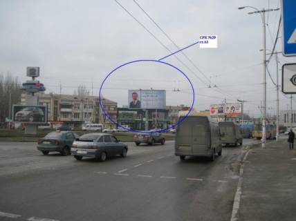 Призма A в Запорожье, 6x3  проспект Соборний (проспект Леніна) – ул. Космическая (круг), лицом на Космос (призматрон) - 384426 фото 1