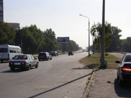 Билборд A в Запорожье, 6x3  Набережная магистраль – ул. Нижнеднепровская, кафе "Солнышко", движение в порт фото 1