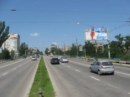 Билборд A в Запорожье, 6x3  пр. Соборный - дамба №3, движение от вокзала, ст.А фото 1