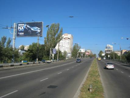 Білборд, Бігборд (Борд)  B у Запоріжжі, 6x3  проспект Соборний (проспект Леніна) - дамба №2, рух від вокзалу, ст.Б Фото 1