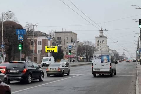 Видеоборд B в Запорожье, 5,76х2,88  пр.Соборний — вул.Фанатська (Добролюбова)-АБВ, ст.Б - 489475 фото 1
