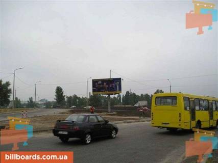 Билборд  в Запорожье вул.Автозаводьска – вул.40 років Перемоги, "Сільпо", заправка ТНК фото 1