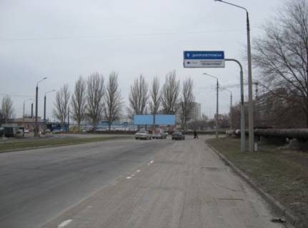 Билборд A в Запорожье Набережна магістраль — вул.Дніпровська, ліва площина фото 1