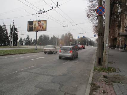 Backlight A in Zaporizhzhya, 3x4  av.Sobornij - pl. Zaporiz'ka (grebla) - vid grebli (plosina pid baner) Photo 1