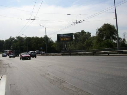 Білборд, Бігборд (Борд)  A у Запоріжжі, 6x3  вул. Б.Хмельницького — виїзд на ДніпроГЄС, напрямок в центр, ст.А Фото 1