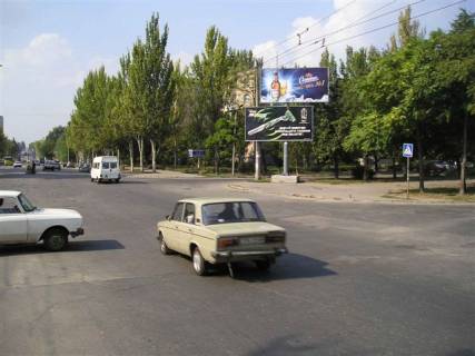 Билборд A в Запорожье, 6x3  ул. Победы – ул. Марії Примаченко (Маяковського), верхняя плоскость фото 1