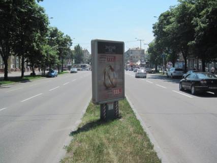 Ситилайт A в Запорожье, 1.2x1.8  ул. Марії Примаченко (Маяковського) - ул. В'ячеслава Зайцева (Лермонтова) фото 1