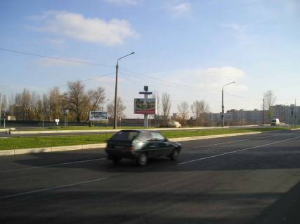 Бэклайт A в Запорожье, 4x3  Набережная – Привокзальна вул. (Луначарського вул.) (3-хгр) на Южный фото 1