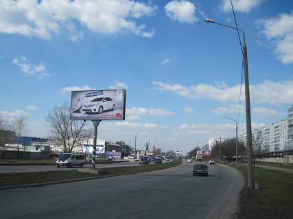 Билборд Р/П в Запорожье Набережна магістраль - вул.Анатолія Чаботенка, автосалон "Альфа Плюс", рух до порту фото 1