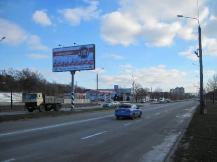 Білборд, Бігборд (Борд)  B у Запоріжжі, 6x3  Набережна магістраль – АЗС Укртатнафта, автосалон "Міцубісі", рух до вокзалу Фото 1