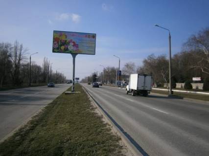 Билборд A в Запорожье, 6x3  Набережная магистраль – Вознесеновский рынок (автомойка «Кристалл»), движение в порт фото 1