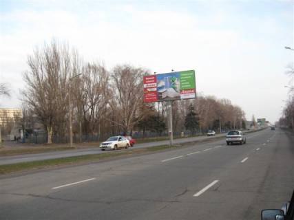Білборд, Бігборд (Борд)  B у Запоріжжі Набережна магістраль, стадіон, рух до вокзалу Фото 1